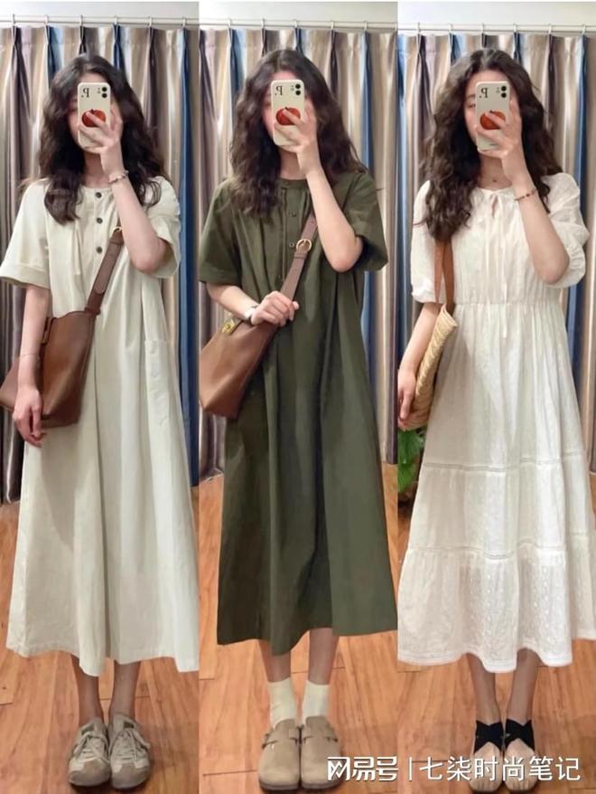 时髦每套都好好看夏季裙装穿搭减龄(图9)